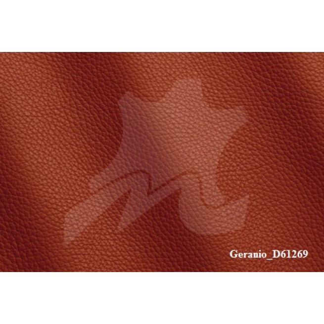 Шкіра ВРХ Флотар ADRIA червоний GERANIO  1,2-1,4 Італія